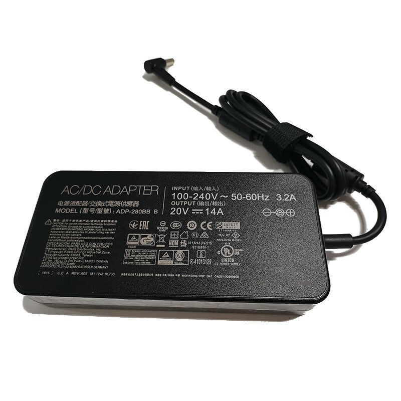 20V 14A 280W 6.0 * 3.7MM Pin ADP-280BB B AC Adapter Charger for