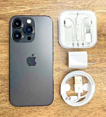 Apple iPhone 14 Pro 128GB - Space Black - Fully Unlocked - Good