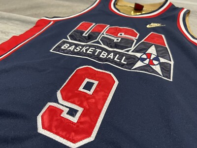 NBA JERSEY USA DREAM TEAM MICHAEL JORDAN NIKE AUTHENTIC SZ ADULT