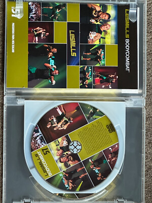 LES MILLS BODYCOMBAT BODY COMBAT INSTRUCTOR RELEASE 57 DVD CD