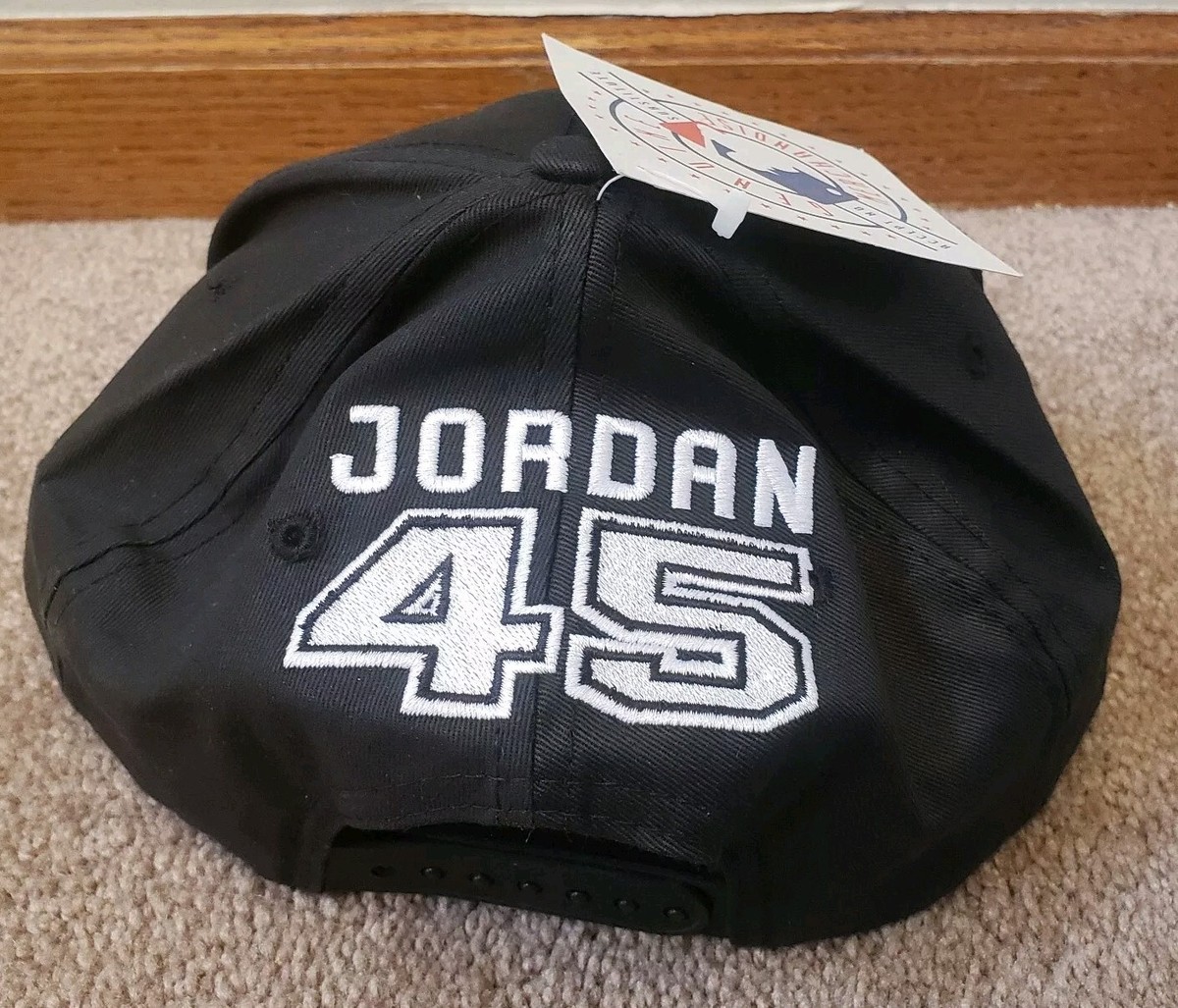 RARE vintage 90's White Sox JORDAN 45 Genuine Merchandise Snapback