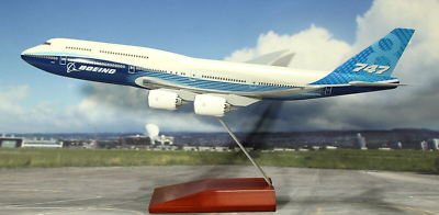 Hogan Wings Boeing 747-8 Factory Livery 1:200 Scale RARE | eBay