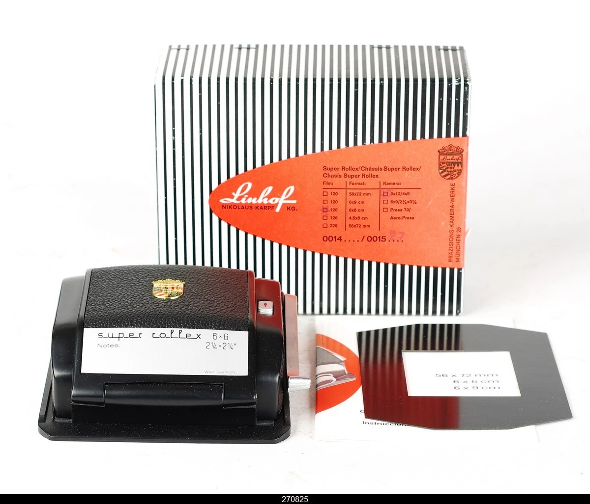 Linhof Camera Film Roll Film Backs | eBay