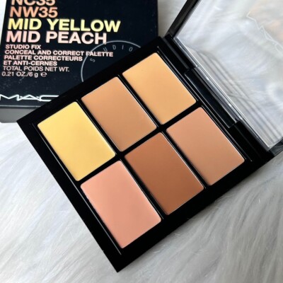 New MAC Studio Fix Conceal and Correct Palette~Medium~Full Size
