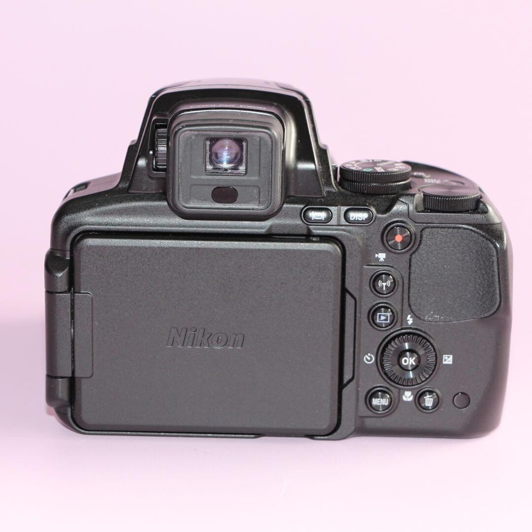 Nikon COOLPIX P900 Black Digital Camera 16MP 83x Optical Zoom