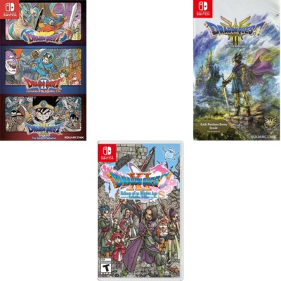 Dragon Quest 1, 2, 3 Collection & III HD-2D Remake & XI S Switch