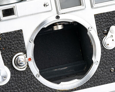 Ex Leica M3 Single Stroke Rangefinder Film Camera Body Silver Year