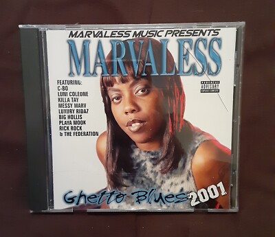 Ghetto Blues 2001 [PA] by Marvaless (CD, Mar-2001, Out Of Bounds