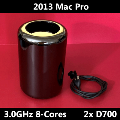 2013 Mac Pro | 3.0GHz 8-Cores | Dual D700 | 64GB RAM | 2TB NVMe