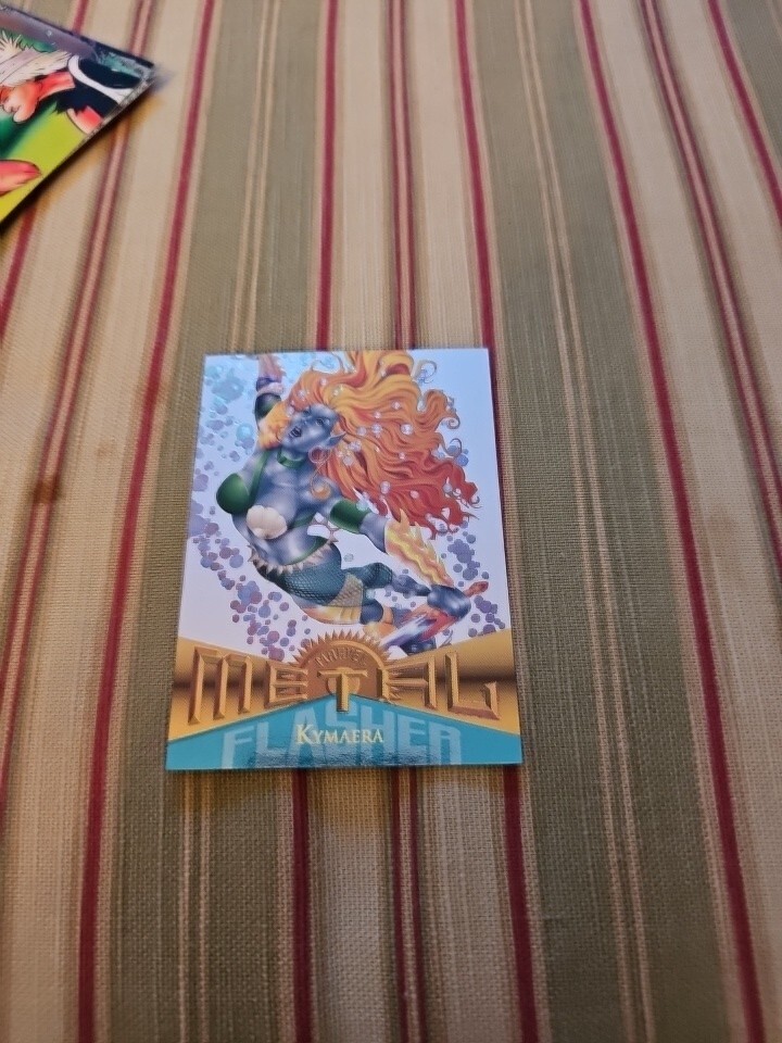 1995 FLEER MARVEL METAL SILVER FLASHERS #65 KYMAERA | eBay
