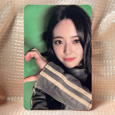 Yuna Official Photocard Itzy 7th Mini Album Kill My Doubt Bet On