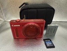 Canon PowerShot SX610 HS 20.2MP Digital Camera - Red for sale