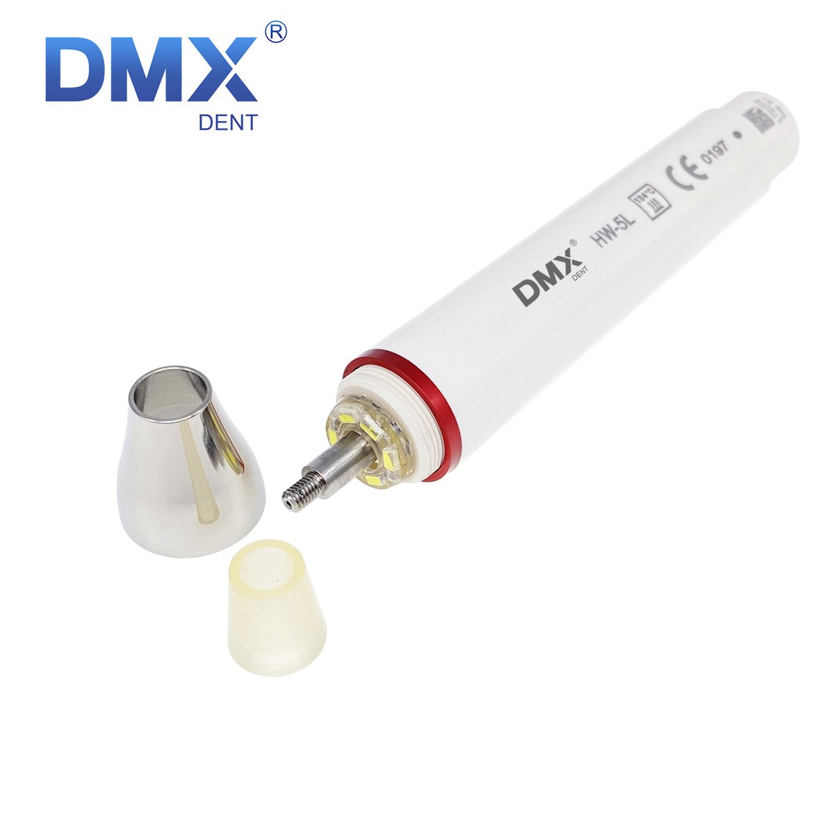 Dental LED Ultrasonic Piezo Scaler Handpiece/ Scaler Tips fit EMS