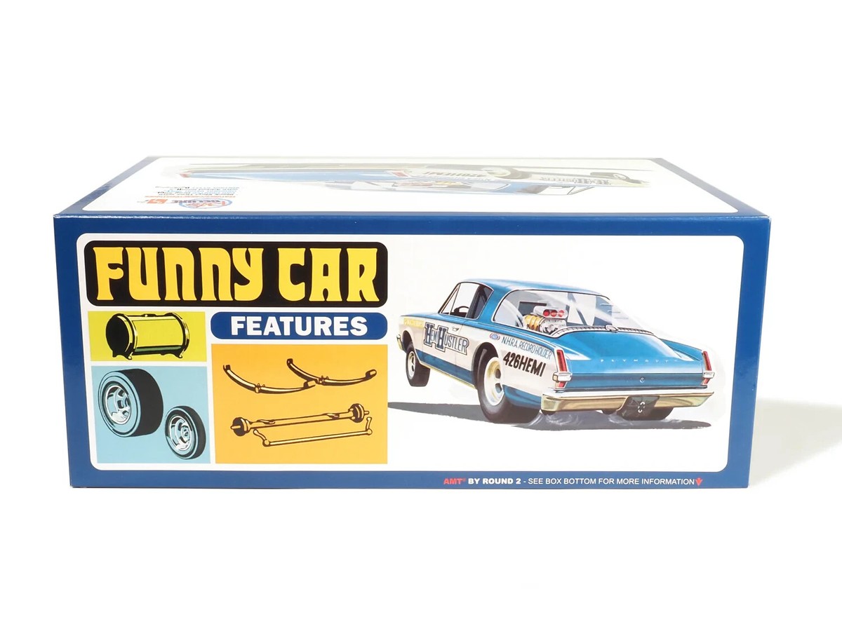 1/25 Scale Model Kit '66 Plymouth Barracuda Funny Car 'Hemi