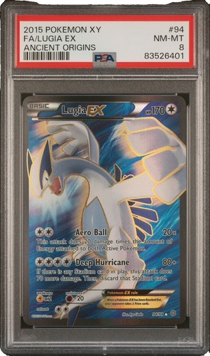 PSA 10 Gem Mint Lugia 228/XY-P Ho-Oh/Lugia Special Set 2016