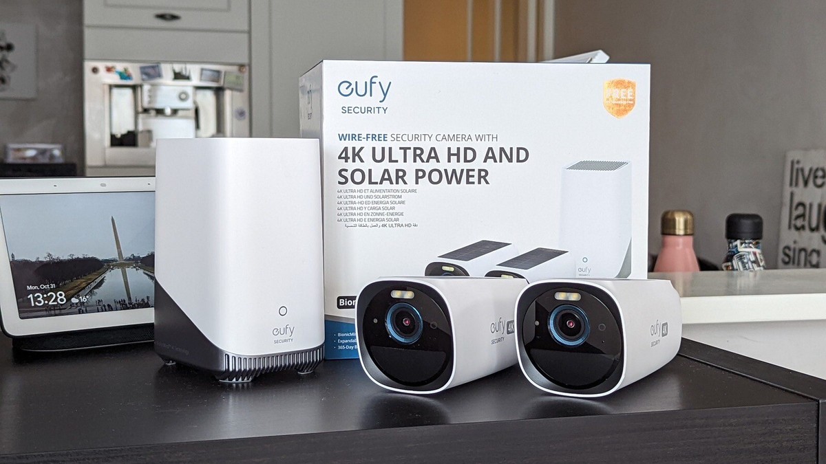 eufy S330 eufyCam 3 2-Cam Kit 4K Security Camera Outdoor Wireless