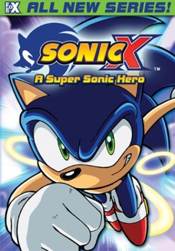 Sonic X - A Super Sonic Hero- NEW DVD--FREE UPGRADE TO 1ST CLASS