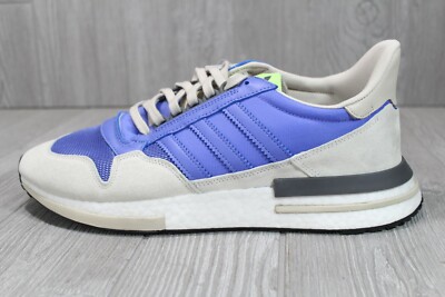 54 New Adidas Originals ZX 500 RM Boost BD7867 Lilac/White Men's