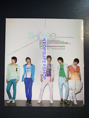 SHINee 1st Mini Album Replay CD Booklet Good Condition Rare OOP