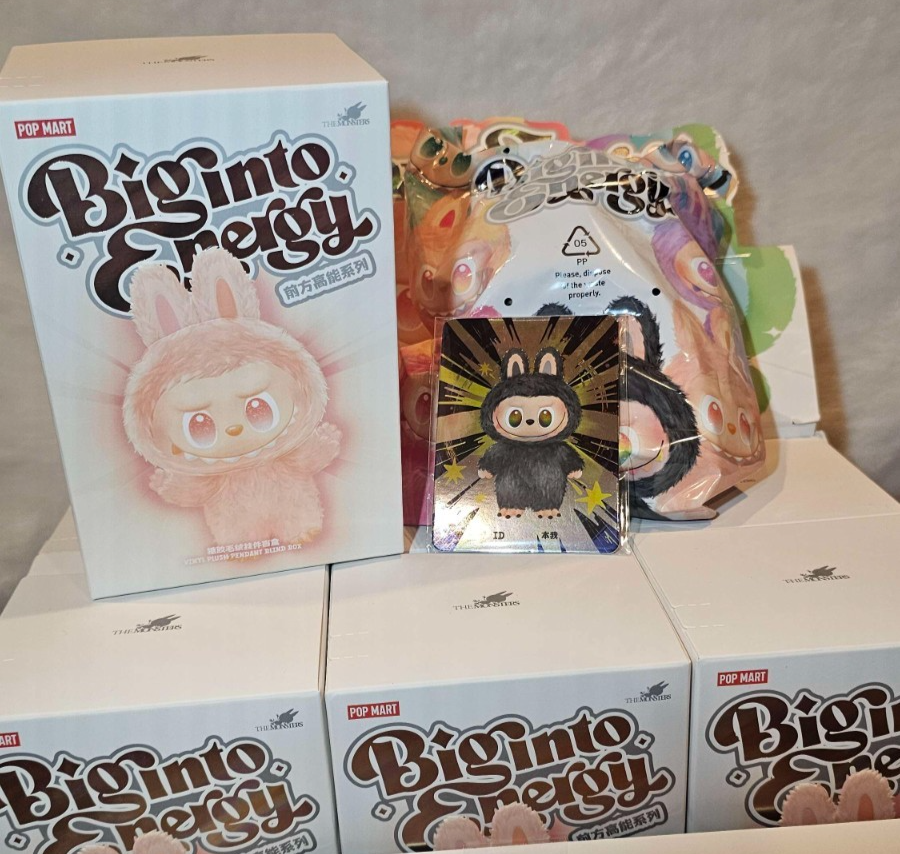 LabubuBig into Energy 1箱とPinForLoveN-Z2箱 LabubuBig into Energy