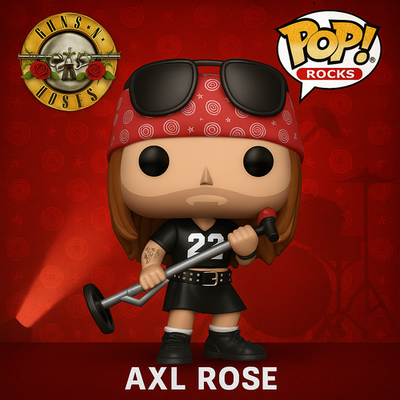 FUNKO POP! Rocks: Music - Guns N Roses Axl Rose Vinyl Figure #50
