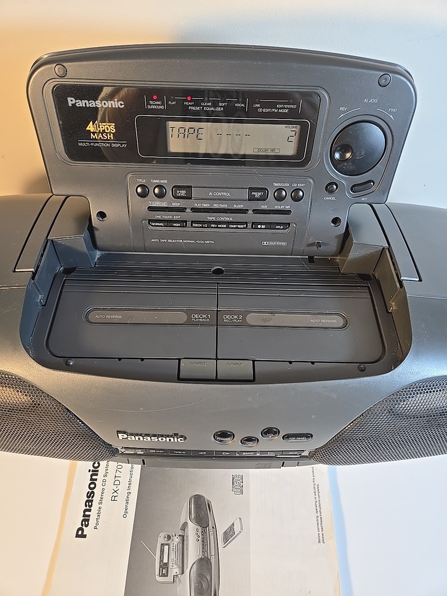 ラジオ・コンポ Panasonic RX-DT707 COBRA TOP Panasonic RX-DT707