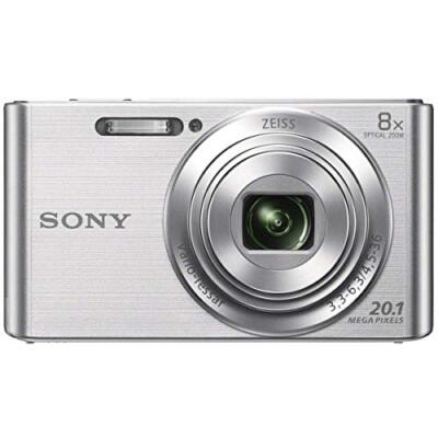 Sony DSCW830 20.1 MP Digital Camera with 2.7-Inch LCD (Silver