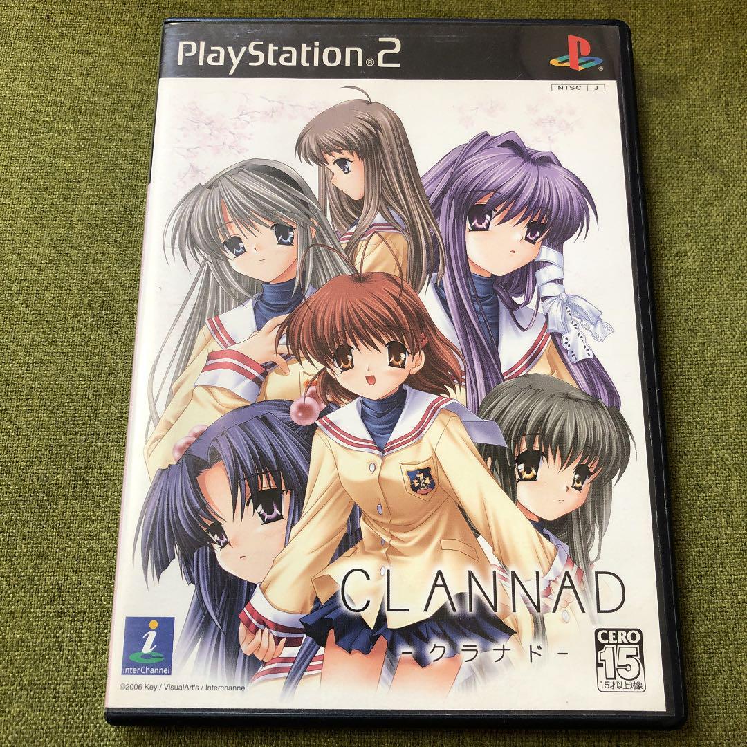 CLANNAD PS2 PlayStation 2 Inter channel Sony Video Game From Japan