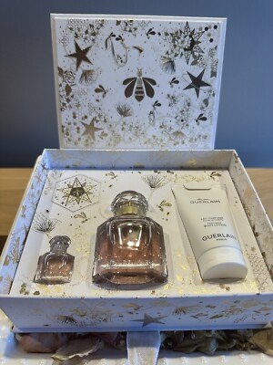 Mon Guerlain Gift Set 1.6 oz + 5 ml Perfume + 2.5 oz Lotion | eBay