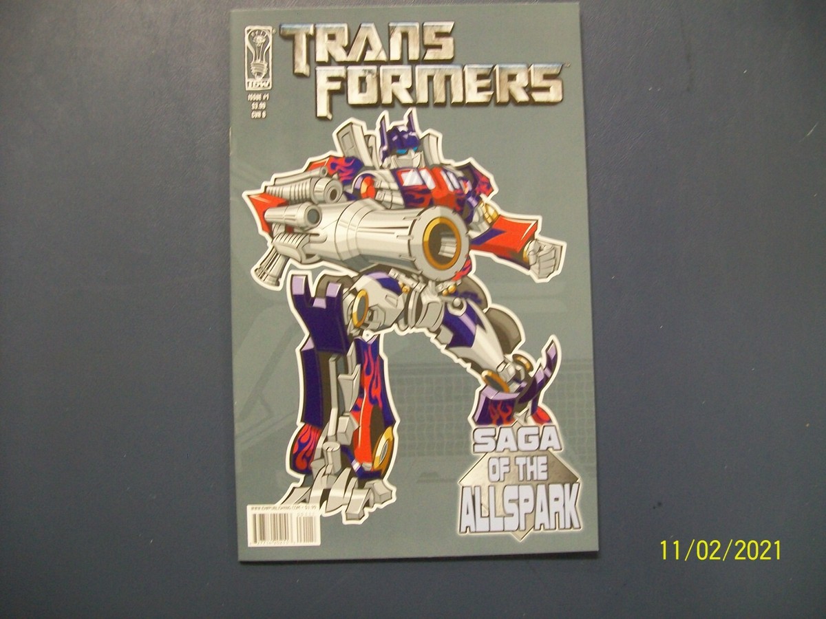Transformers Saga of the All Spark (Complete 4 Issue Mini Series