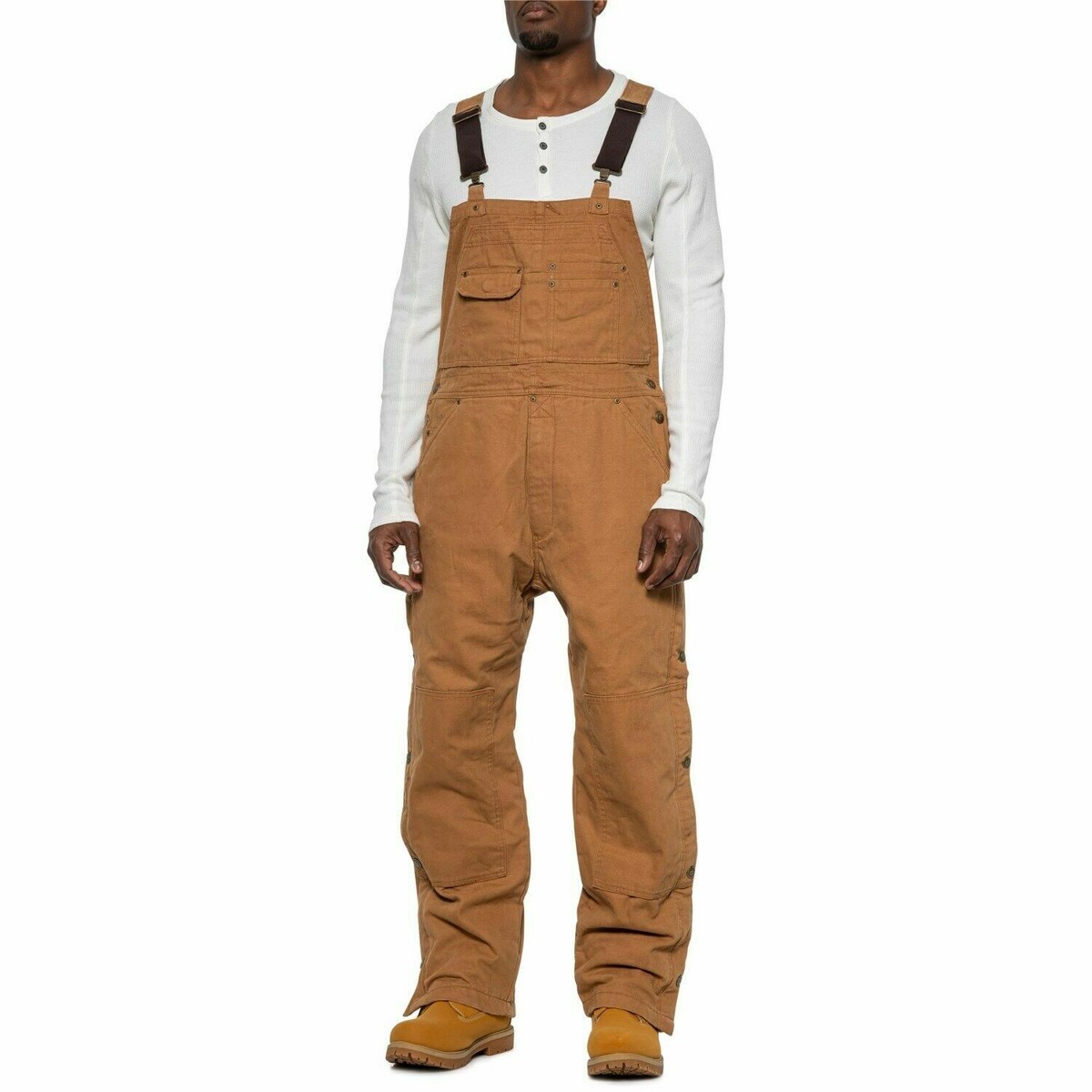 Wolverine Caldwell Premium Duck Bib Insulated Overalls Men's Size