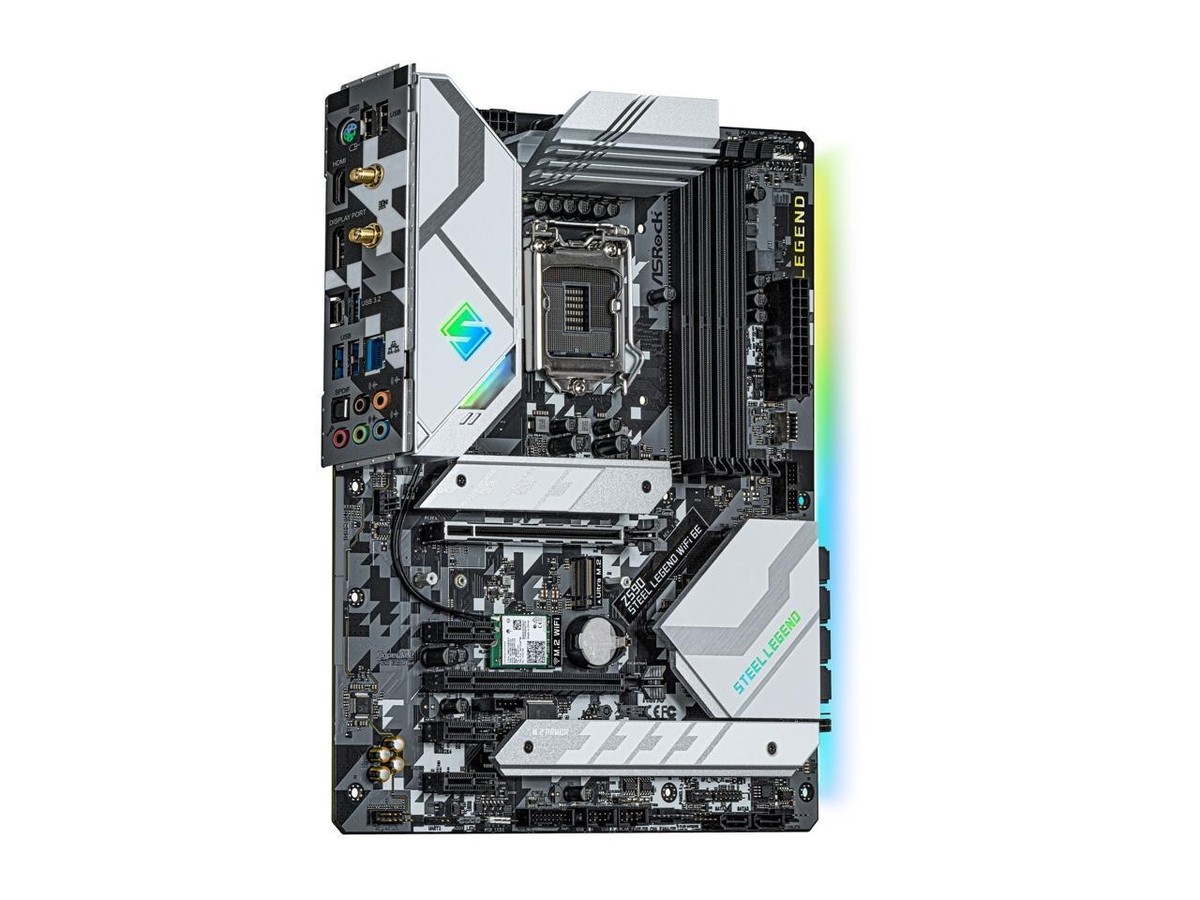 ASRock Z590 Steel Legend WiFi 6E LGA 1200 Intel Z590 ATX Intel