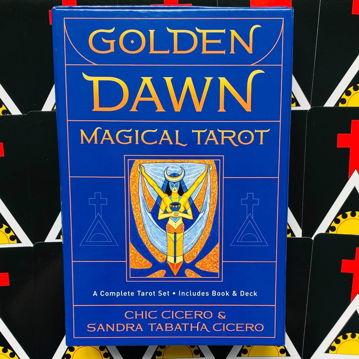 GOLDEN DAWN MAGICAL TAROT CARDS DECK BOOK SET CHIC CICERO ESOTERIC