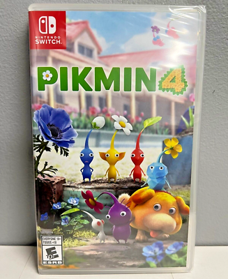 Pikmin 1+2 & 3 Deluxe & 4 Switch Brand New Game Bundle (Action