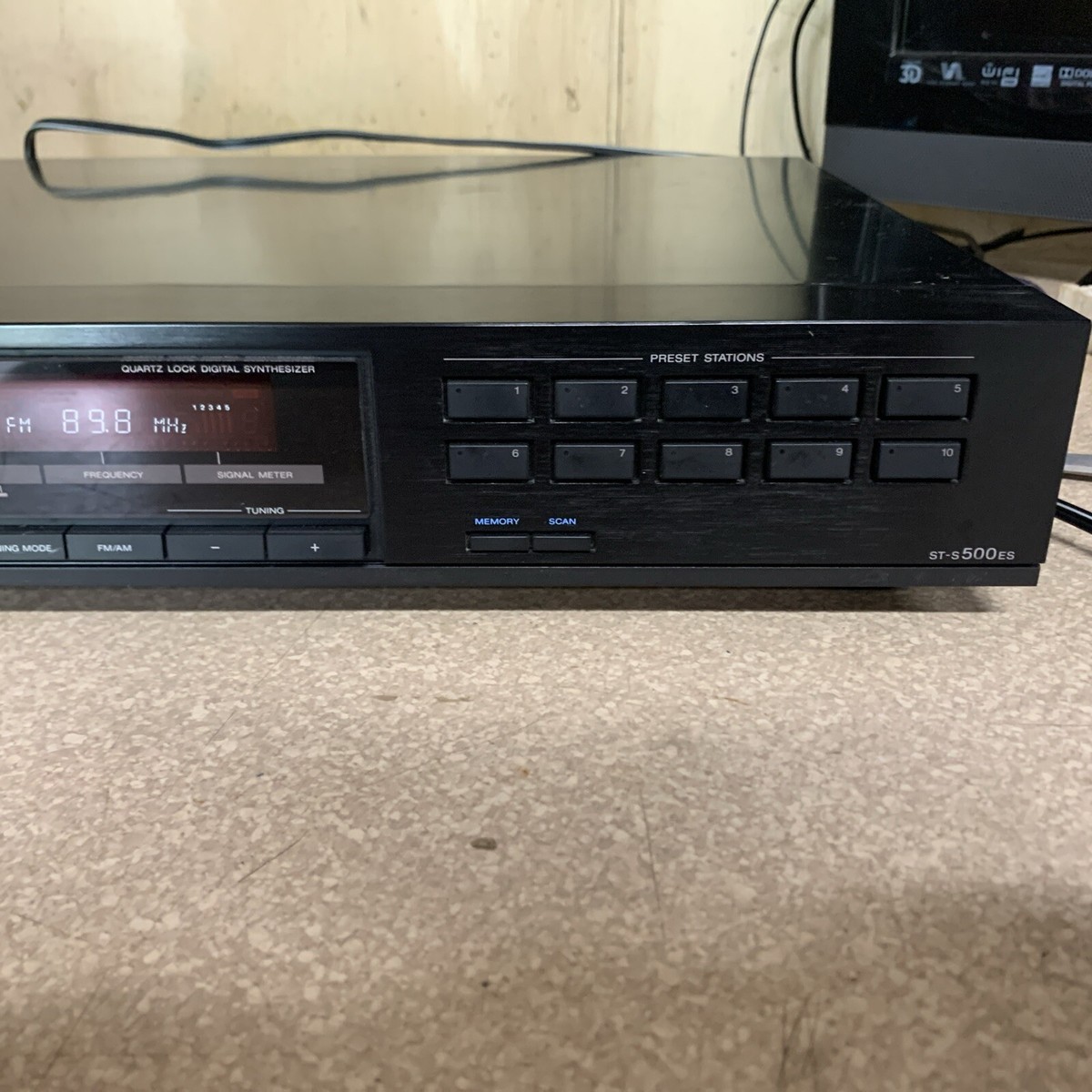 SONY ST-S500ES AM/FM stereo Tuner | eBay