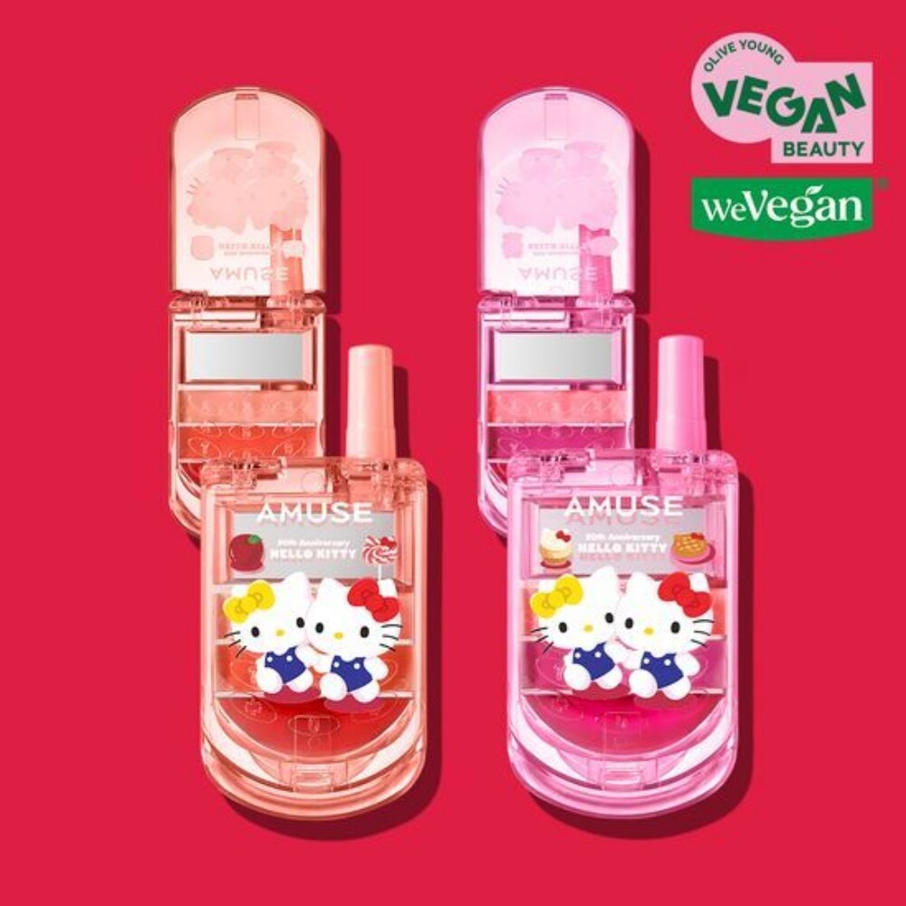 AMUSE Lip & Cheek Cell Phone 2g 2Colors Hello Kitty Edition K