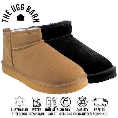 UGG Mini Ankle Suede Boots | Australian Sheepskin | Water