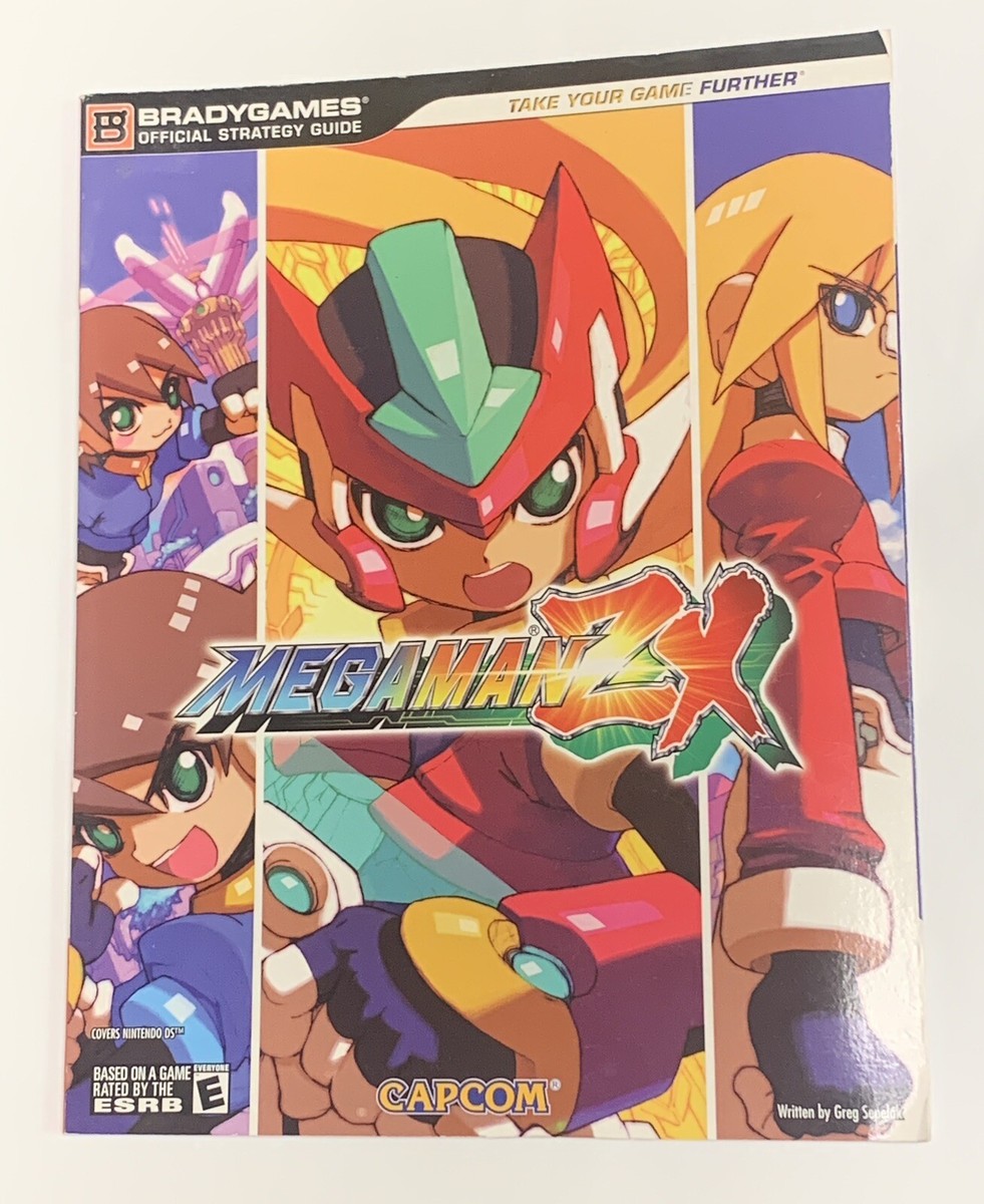 Mega Man ZX Nintendo DS Official Strategy Guide - Brady Games Book