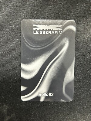 LE SSERAFIM KIM CHAEWON FEARNOT ZONE HELLO82 PHOTOCARD US SELLER