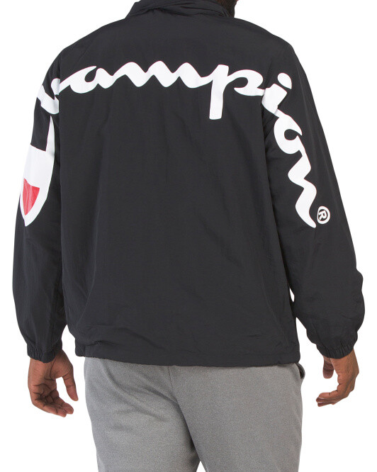 Champion Supreme Jacket Track Jacket Black sz S NEW Authentic | eBay