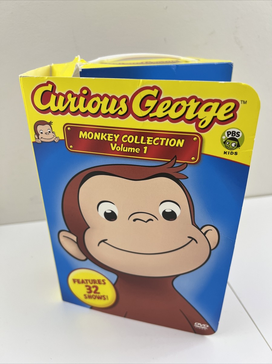 Curious George Monkey Collection 1 (DVD-2009)PBS kids 32 Shows