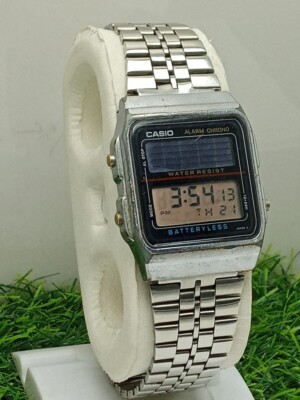 Casio AL-180 Module 2505 Quartz Chrono Alarm Digital Vintage Mens