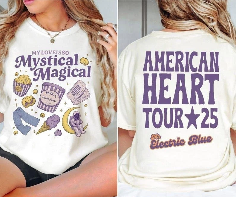 Benson Boone - American Hearts World Tour 2025 Concert Unisex fan