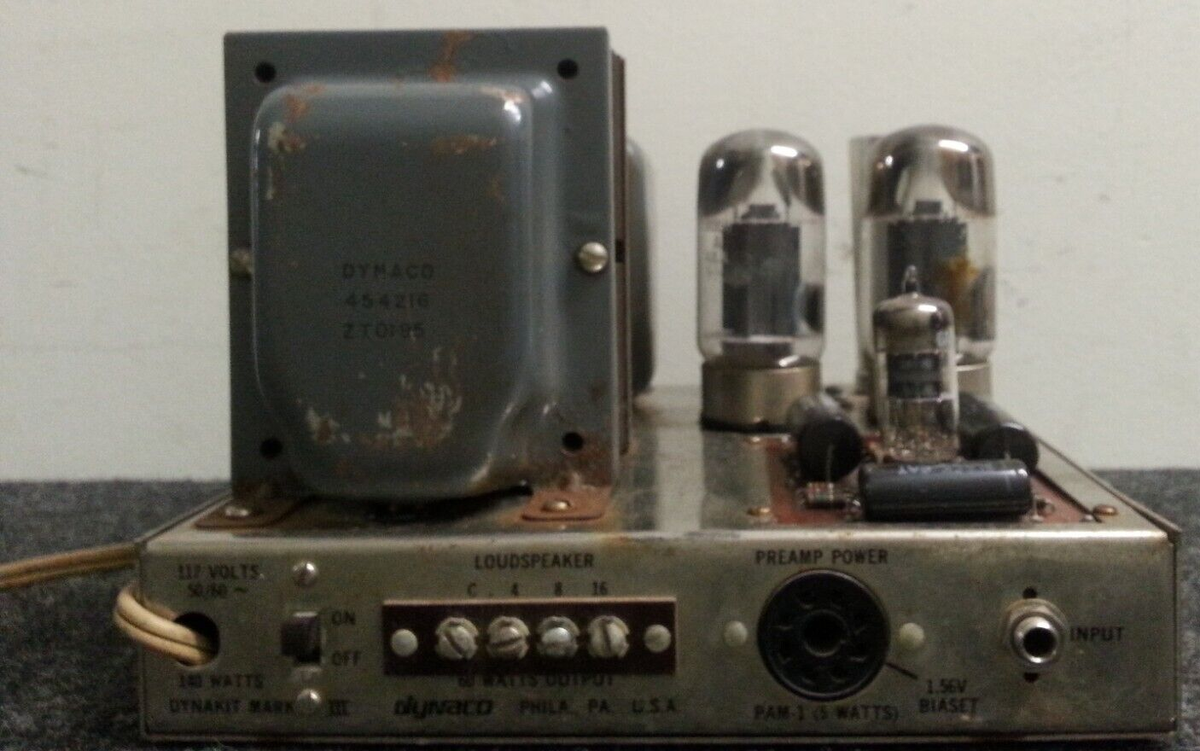 DYNACO DYNAKIT Mark-III ペア 真空管パワーアンプ ダイナコ (KT88