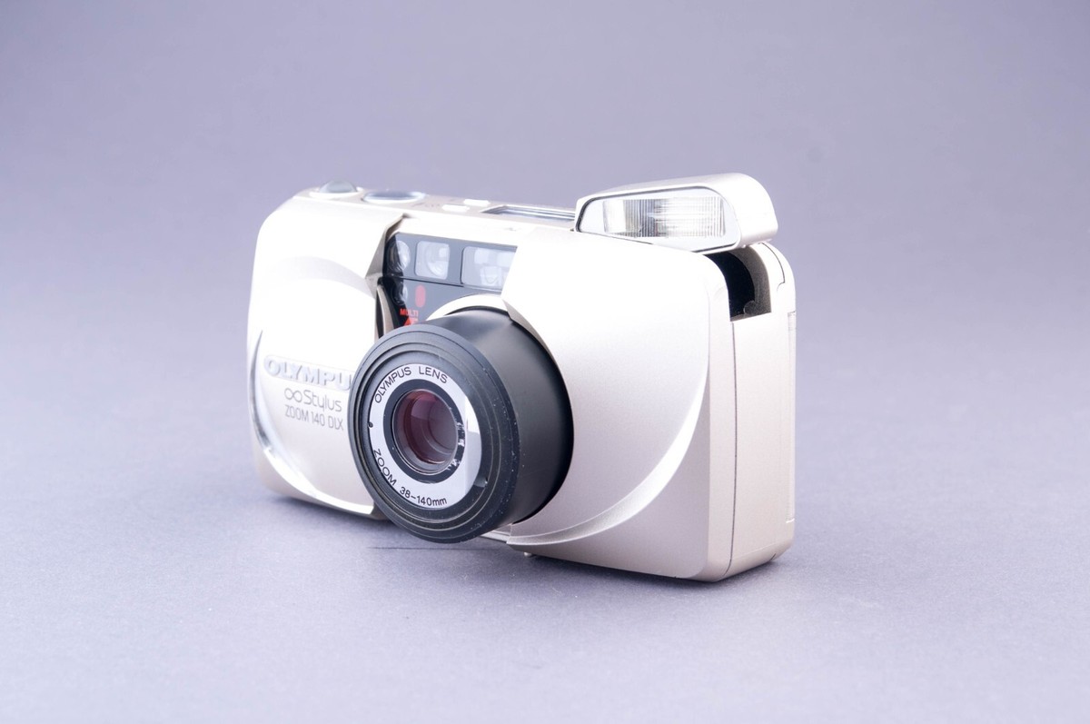 Olympus MJU Infinity Stylus Zoom 140 Panorama 35mm Point & Shoot