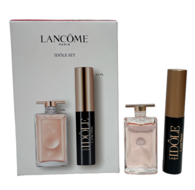 Lancome Idole Set (Idole Le Parfum 0.16fl.oz) & (Lash 01Glossy
