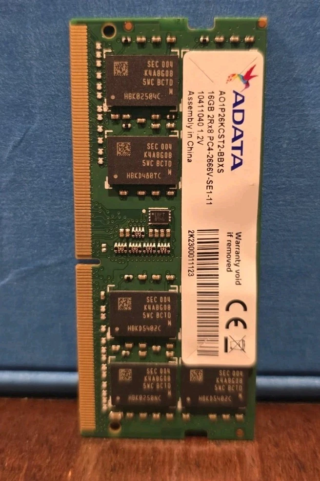 ADATA Computer PC4-21300 (DDR4-2666) Bus Speed Memory (RAM) for