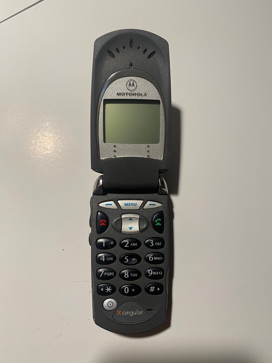 Motorola V series V60 I (C) / V60i(C) - Silver ( Cingular ) Very