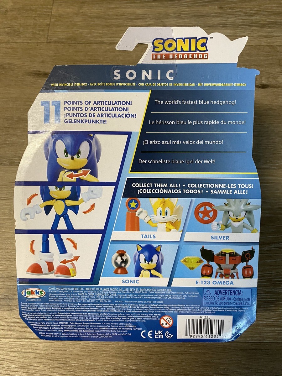 JAKKS Pacific - Sonic the Hedgehog with Invincible Item 4 in