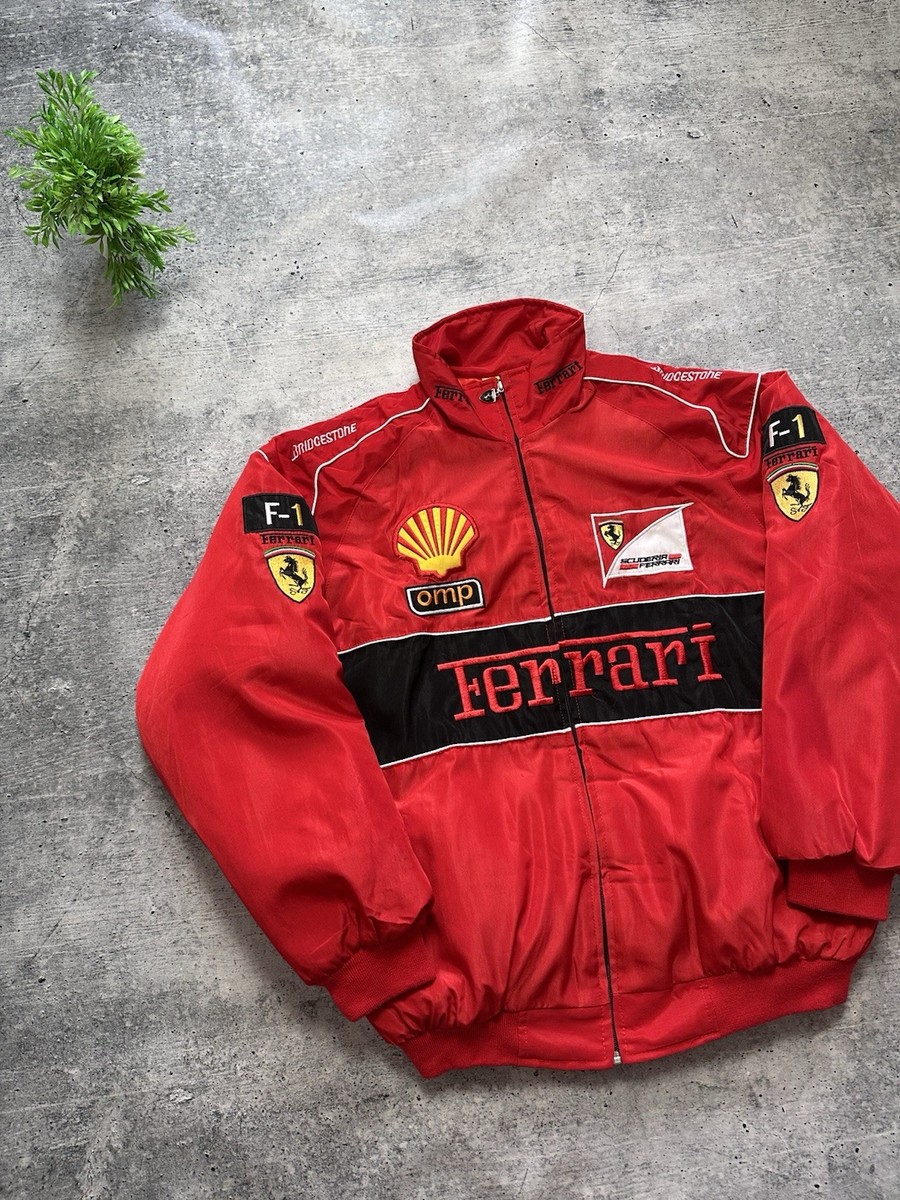 Vintage Scuderia Ferrari Formula 1 OMP Racing F1 Jacket Streetwear